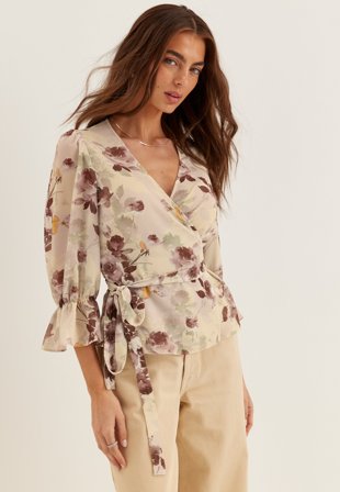 Ida Sjöstedt - Mary-beth Wrap Blouse