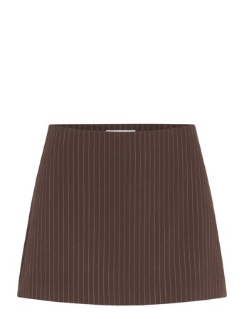 Weekday Mini Skirt - Brown - 38