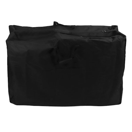 Rullestolspose Vandtæt Stor Kapacitet Oxford Klud Foldbar Rullestol Rejsetaske til Rejser Udendørs Sort