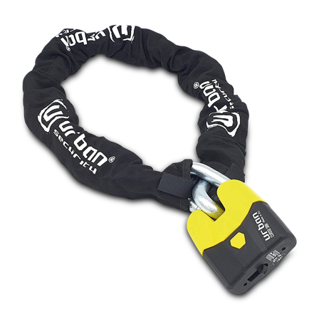 Vorhängeschloss Urban U8K ø15mm + Schlaufenkette ø14mm Class SRA 120cm