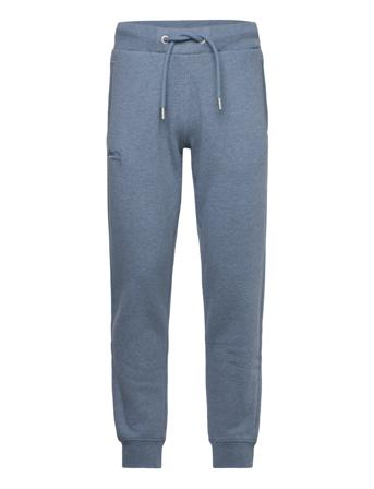Vintage Logo Emb Jogger Sweatpants Mjukisbyxor Blå Superdry