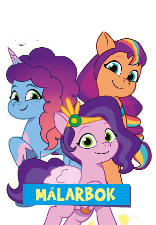 KÄRNAN MÅLARBOK MY LITTLE PONY Skapa & pyssla Unisex ONESIZE