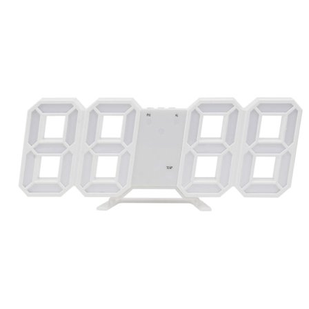 CNE Digital LED-klocka Väggmonterad Bord Modern Klocka Fo