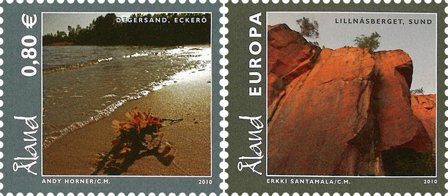 Åland 2010 - Eckerö & Sund - Postfrisk sæt 2v