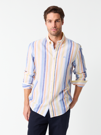 Jean Paul - Alan skjorte - Regular fit - Herre - Blå - Skjorter - M