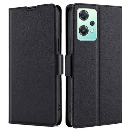 OnePlus Nord CE 2 Lite 5G PU Leather Card Slot Fodral - Svart