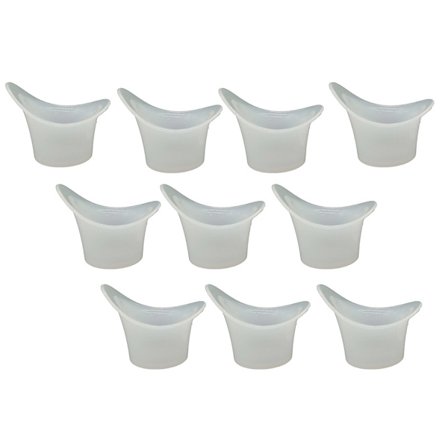 10 Pack Eye Wash Bath Kit Silikoni Eye Wash Cup Silmänpuhdistus Huuhtelukuppi