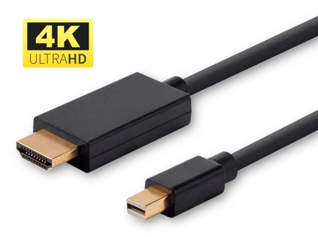 MicroConnect adapterkabel - Mini DisplayPort / HDMI - 1 m