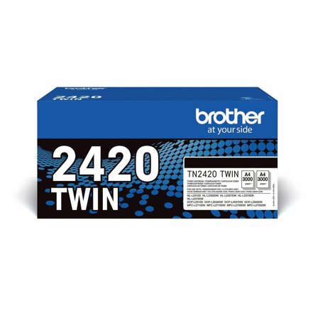 BROTHER Toner TN2420 2x3K svart 2/fp - Lyreco - Toner och bläck - Tonerkassetter - Toner Brother
