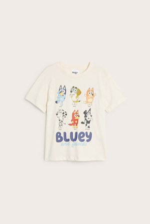 Kappahl | T-shirt Bluey | Ljusbeige