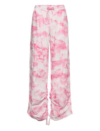 Silla Pants Bukser Med Rette Ben Rosa ROTATE Birger Christensen