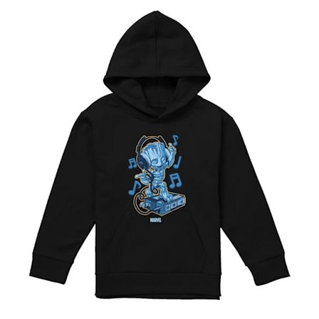 Marvel Barn/Barn Baby Groot Hörlurar Hoodie 9-11 År B