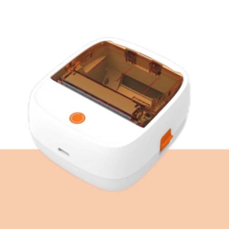 Bluetooth Termisk Mini Etiketprinter - Bærbar & Trådløs Mærkatmaskine, Kompatibel med Smartphones og Tablets