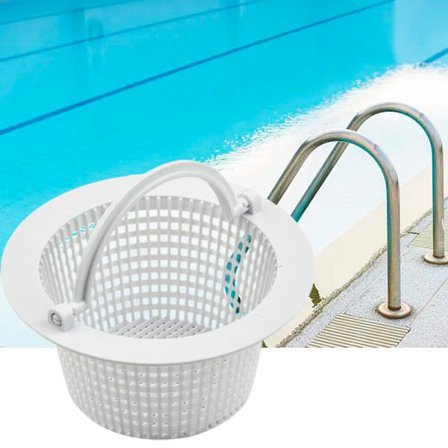 Skimmerkorg med handtag Ersättningsfilterkorg Pool korg