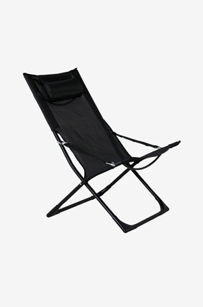 Venture Home - Aurinkovuoteet Seville, 2/pakk. - Musta - Aurinkotuolit - - Homeroom