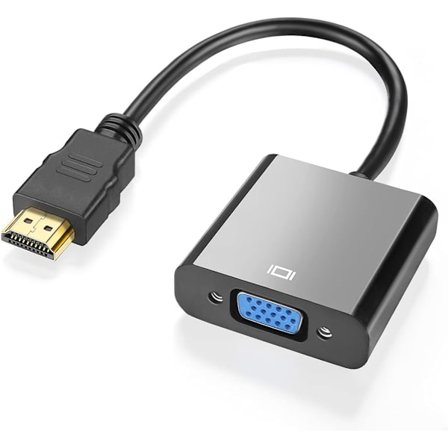 HDMI hane till VGA hona Adapter Förlängningskabel Omvandlare Guldpläterade kontakter Kompatibel med PC Desktop Laptop Monitor HDTV Projektor