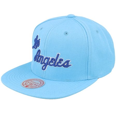 Mitchell & Ness - NBA Blau snapback Cap - Los Angeles Angels Team Ground 2.0 Blue Snapback @ Hatstore
