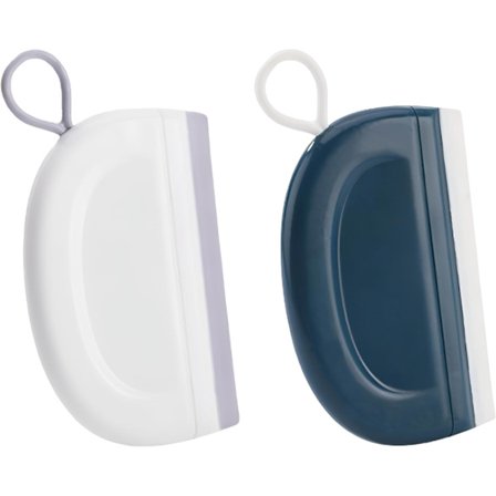 Bruse Squeegees til Vindue, Glas, Brusedør, 2 stk Mini Glass Squeegee til Brusedøre Badeværelse & Køkken