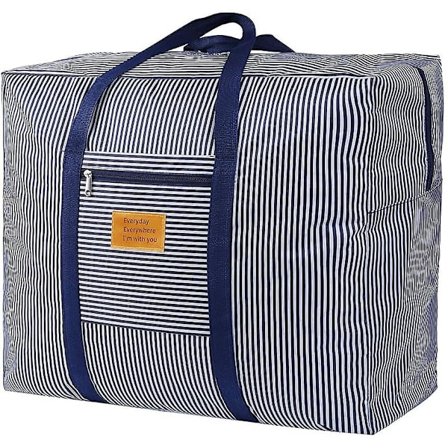 Säilytyspussit vetoketjuilla, peiton säilytyspussi, suuret säilytyspussit vaatteille, vuodevaatteille, peitolle, huoville, muutolle, valmistettu 