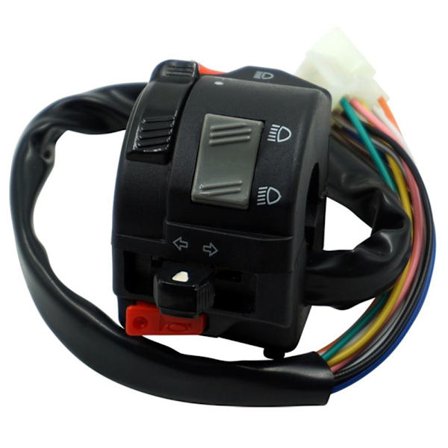 Motorcykelkombinationsbrytare Moto-styreljuskontroll