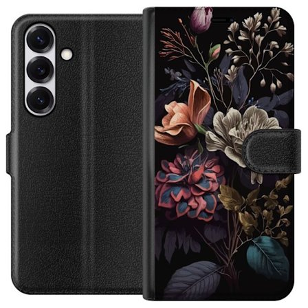 Kompatibelt Lommeboketui til Samsung Samsung Galaxy S25 Blomster