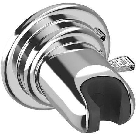 Sterk sugekopp dusjhodeholder, universell justerbar håndholdt dusjhodeholder, avtakbar veggmontert rotasjon for baderomsdusjslange