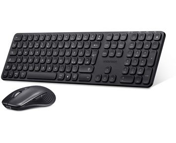 Andersson WSK-M3000 - Wireless Keyboard and Mouse Kit 2.4G+BT Black - Trådlöst tangentbord och mus med lång batteritid
