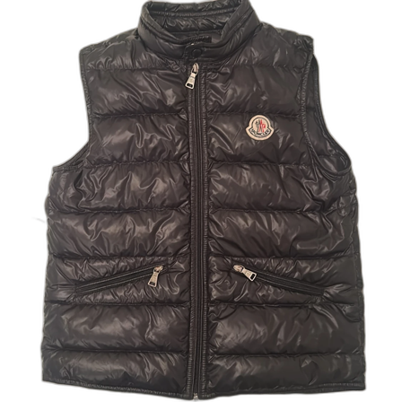 Svart dunväst från Moncler