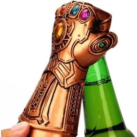 Thanos Infinity Gauntlet -pullonavaaja, Marvel-olutpullonavaaja, Infinity
