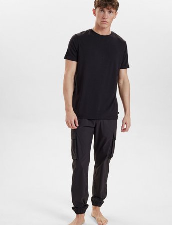 Resteröds Rtbamboo Tee. - Black - XL