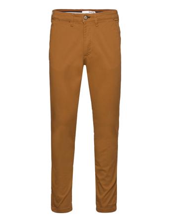 Slhslim-Miles Flex Chino Pants W Brown Selected Homme