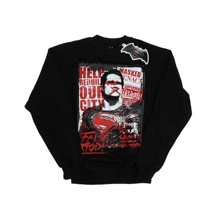 DC Comics Dam/Kvinnor Batman v Superman False God Sweatshirt