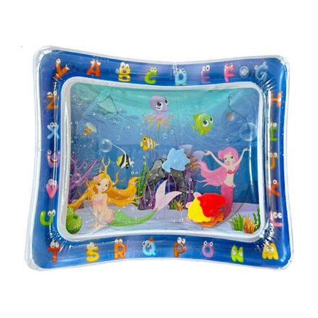 Uppblåsbar magetid matta premium baby vatten lekmatta