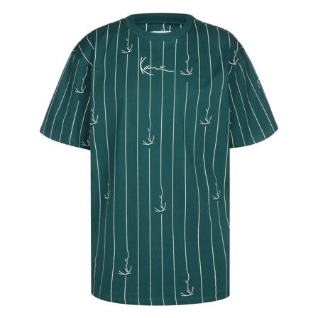 Karl Kani, T-Shirt Groen, Heren, Maat:S