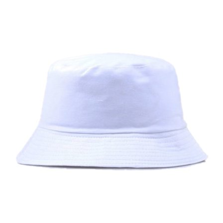 Vit Fiskarhatt Bucket Hat Mössa vit
