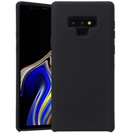 Samsung Note 9 Ultratunn Mjukt Gummibelagd Mattsvart Skal Svart