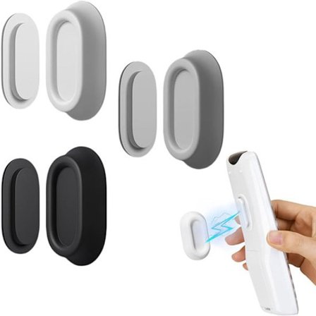 ING Magnetisk Fjernbetjeningsholder - 3-pak - Fjernbetjeningsholder - Magnetisk Vægmonteringsenhed