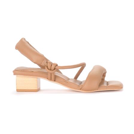 Eqüitare, Rahel Leather Sandals Beige, Dames, Maat:40 EU