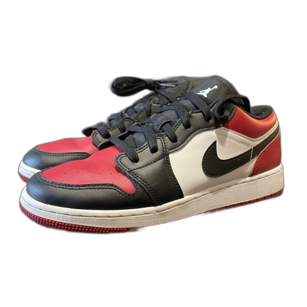 Jordan 1 low black toe