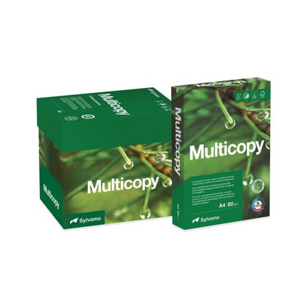 MULTICOPY Kopieringspapper A4 80g hålat 500/fp - Lyreco - Kontorspapper - Kopieringspapper - A4 Hålat