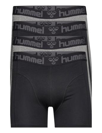 Hmlmarston 4-Pack Boxers Boxerkalsonger Svart Hummel