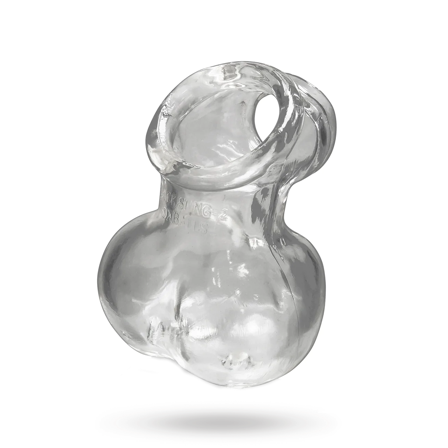 Sacksling-2 Soft and Stretchy Ballsling - Clear - Vuxen.se - Penisringar