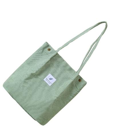 Handväska Crossbody-väska med stor kapasitet med axelrem Light Green
