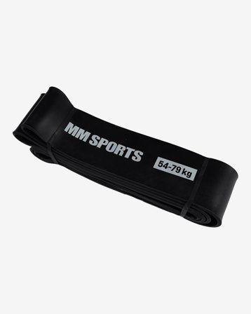 Musta vastuskuminauha - 54-79 Kg