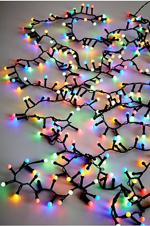 Jotex - SLING MINI ljusslinga LED 15 meter Multi - Köp Utebelysning hos Jotex