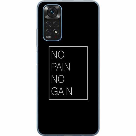 Xiaomi Redmi Note 11s Genomskinligt Skal Training / Gym