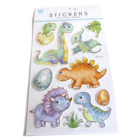 Dinosaur klistermærker