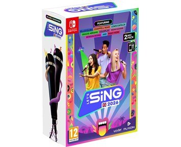 PLAION-Let's Sing 2026 (Switch)-Let's Sing 2026 (2-mikrofoner)-Gaming-Nintendo-spill