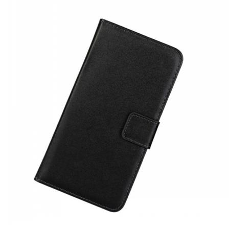 Lommebokveske Honor Nova 5T ekte skinn Black