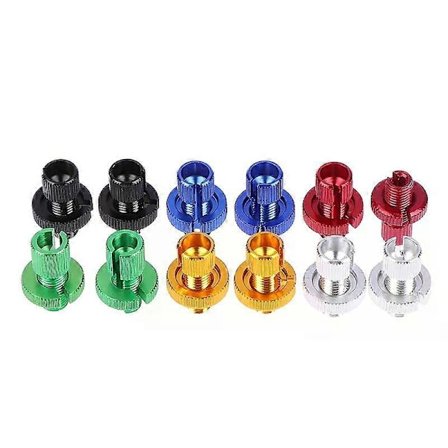 2 st Universal Motorcykel Broms Koppling Gasvajer Justerare M10 Skruv